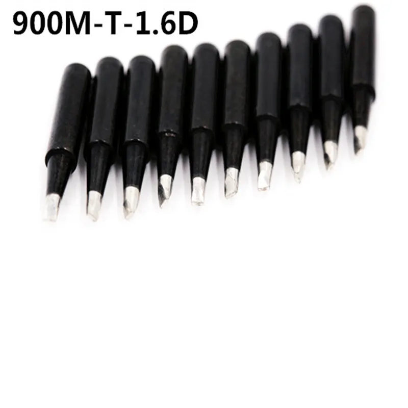 

10 piece Black 900M-T-1.6D Series Horseshoe type iron head Welding tip Soldering iron tip free shipping