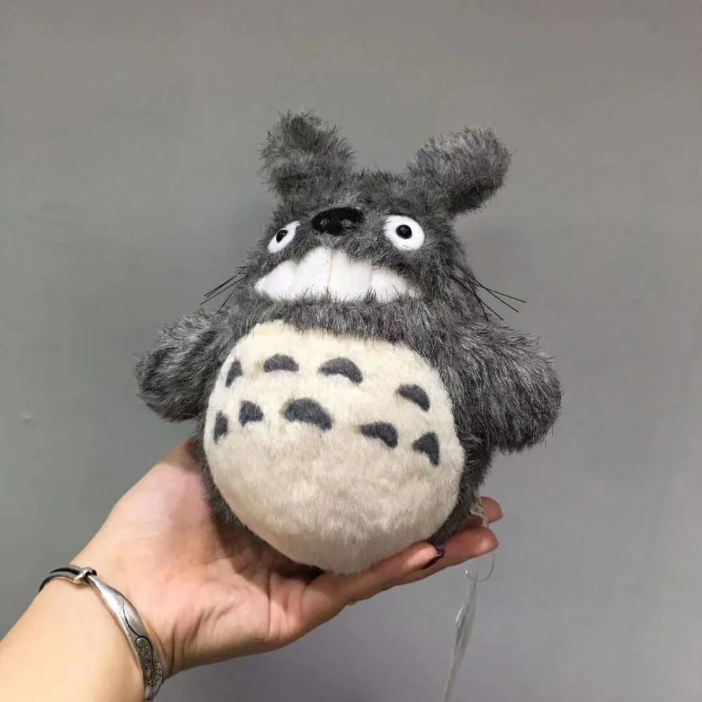 GFPAN  15cm Genius Doctor Dr. Totoro With Hat Soft Plush Doll Graduation Gift For Kids Doctorial Totoro With Bow