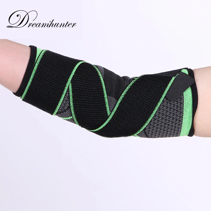 Bandage Strap Elastic Basketball Elbow Supports Brace Nylon Tennis
