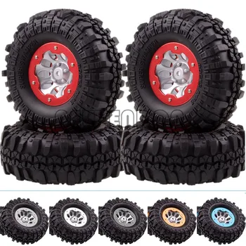 

NEW ENRON 4P 1.9”Wheel Rim Hubs & 110mm Tyre Tires RC 1/10 Rock Crawler Car HSP D90 CC01 Axial SCX10 II 90046 90047 Tamiya TRX4