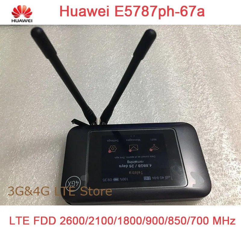 Разблокированный Huawei E5787 E5787Ph 67a 4G портативный маршрутизатор LTE Cat6 Мобильный Wi Fi