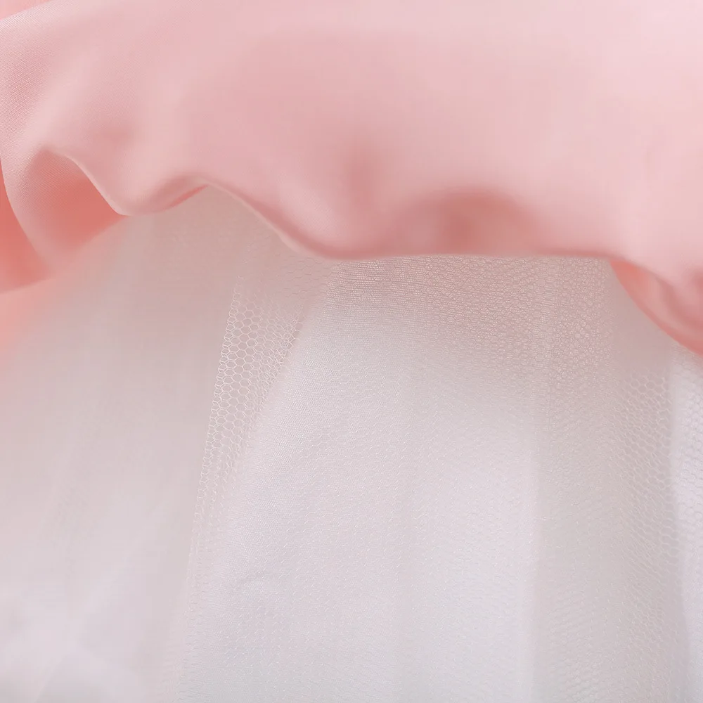 Cute Flower Girls Dress 2018 New Embroidery Mesh Children Wedding Dress Princess Party Kids Dresses For Girls Costumes 13 Years (18)