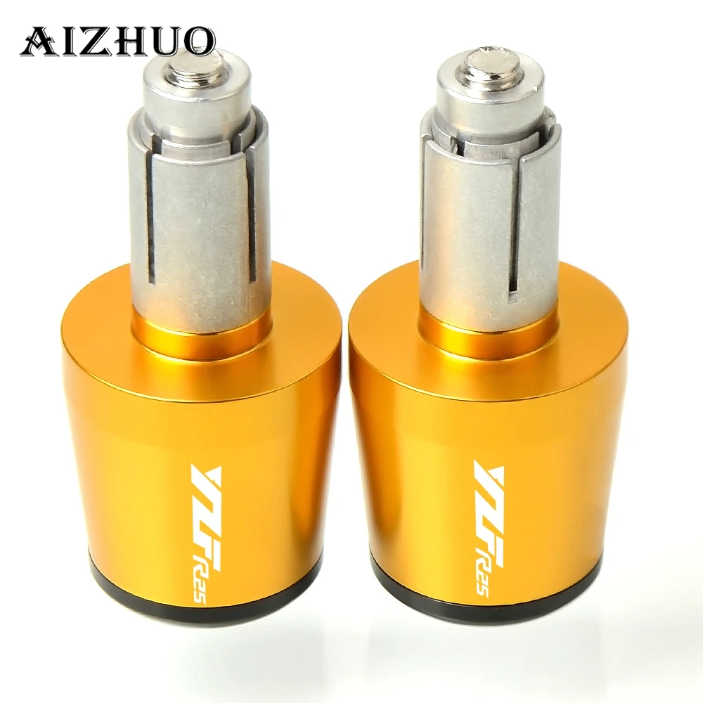 

CNC Motorcycle Handlebar Grips Ends Handle Hand Bar Ends Handlebar Caps For YAMAHA YZFR25 YZF R25 R 25 2015-2017 2016