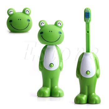 

Cute Cartoon Kids Toothbrush Children Soft Bristle Telescopic Tooth Brush Mouth Clean Bathroom Set Accessories