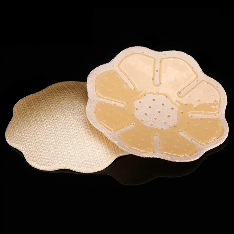 1 pair Update and more comfortable Silicone Nipple Cover Bra Pad Skin