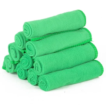 

Cleaning Towels 30pcs Green Car Detailing Soft Duster Wash 30x Home Truck