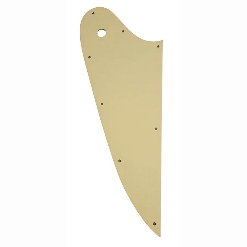 Pleroo на заказ гитарные детали-для Firebird Гитара pickguard Scratch Plate, 3 Ply Cream желтый