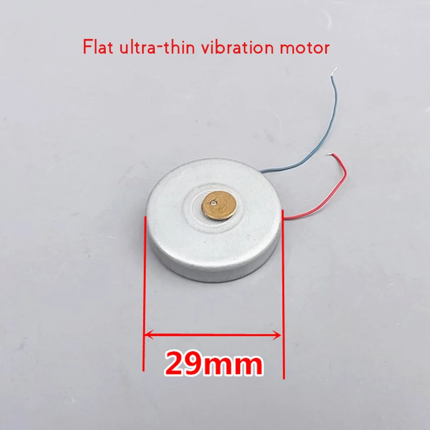 Плоский ультра-тонкий вибромотор 1,5-3,7 в а вибромотор высокой мощности DC мощный магнитный двигатель вибромотор для телефона