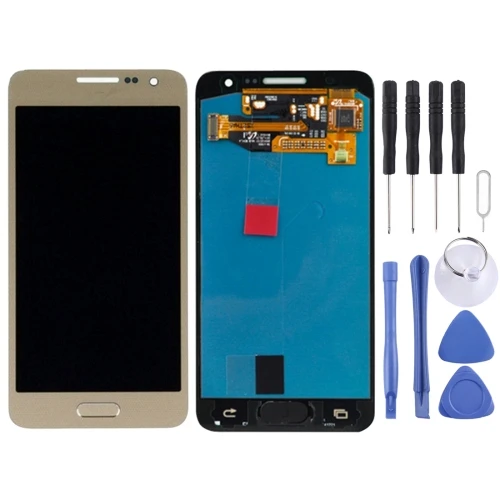 ЖК-дисплей+ сенсорная панель для Galaxy A3/A300, A300F, A300FU(золото