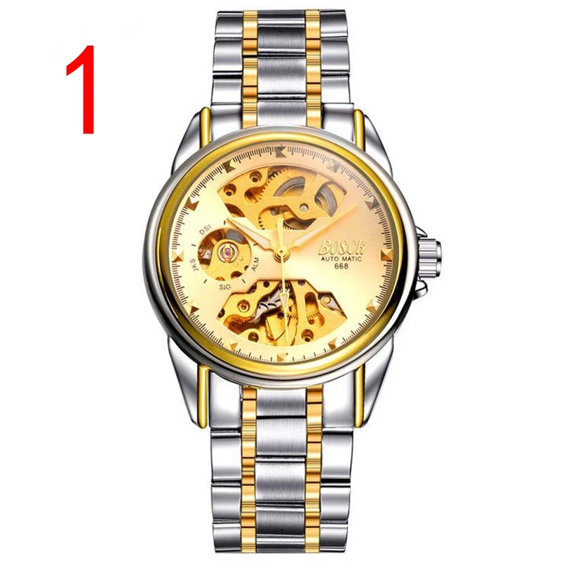 

The top luxury business watch highlights the aristocratic and successful men's temperament, strap changeable steel belt and belt