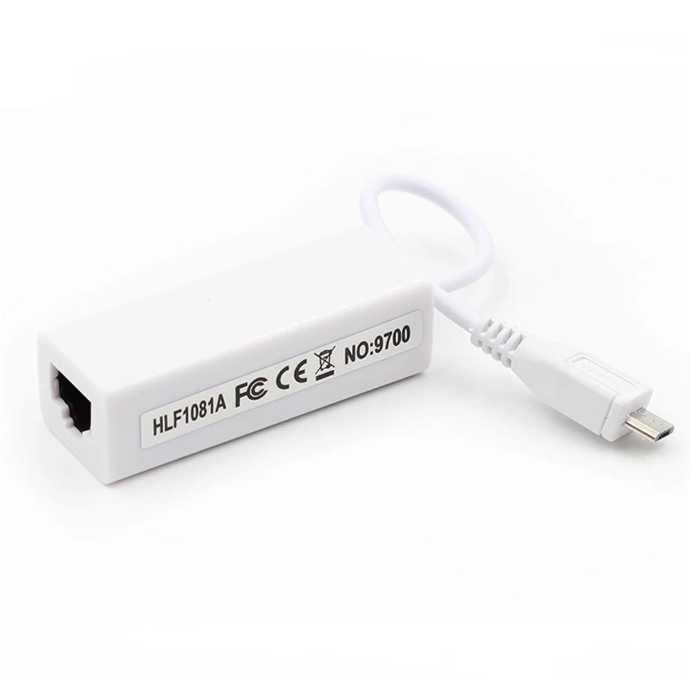 Купить микро-USB-адаптер для Ethernet сети RJ45 сетевой карты для для ...