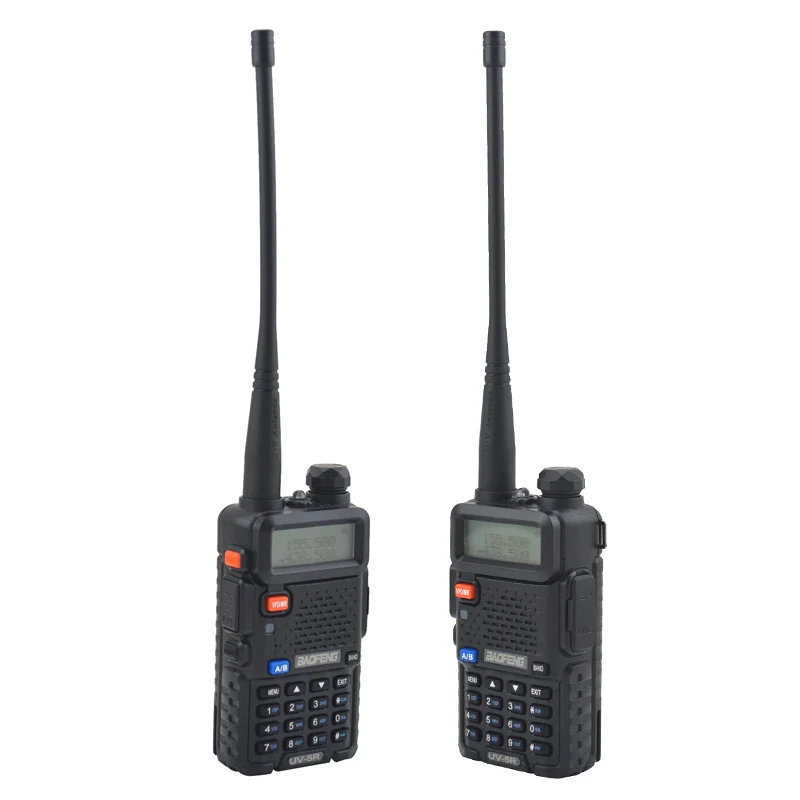 BAOFENG UV-5R Двухдиапазонная VHF/UHF 136-174 МГц и 400-520 МГц FM портативная двухсторонняя рация портативная рация 5r BF-UV5R