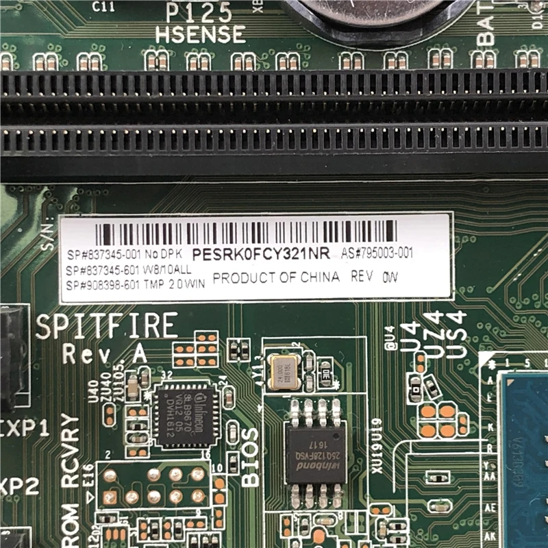 Для hp Z240 рабочей станции с волокнно-Оптической вилкой C236 настольный материнская плата MB LGA 1151 DDR4 837345-001 837345-501 837345-601 795003-001 аккумулятор большой емкости