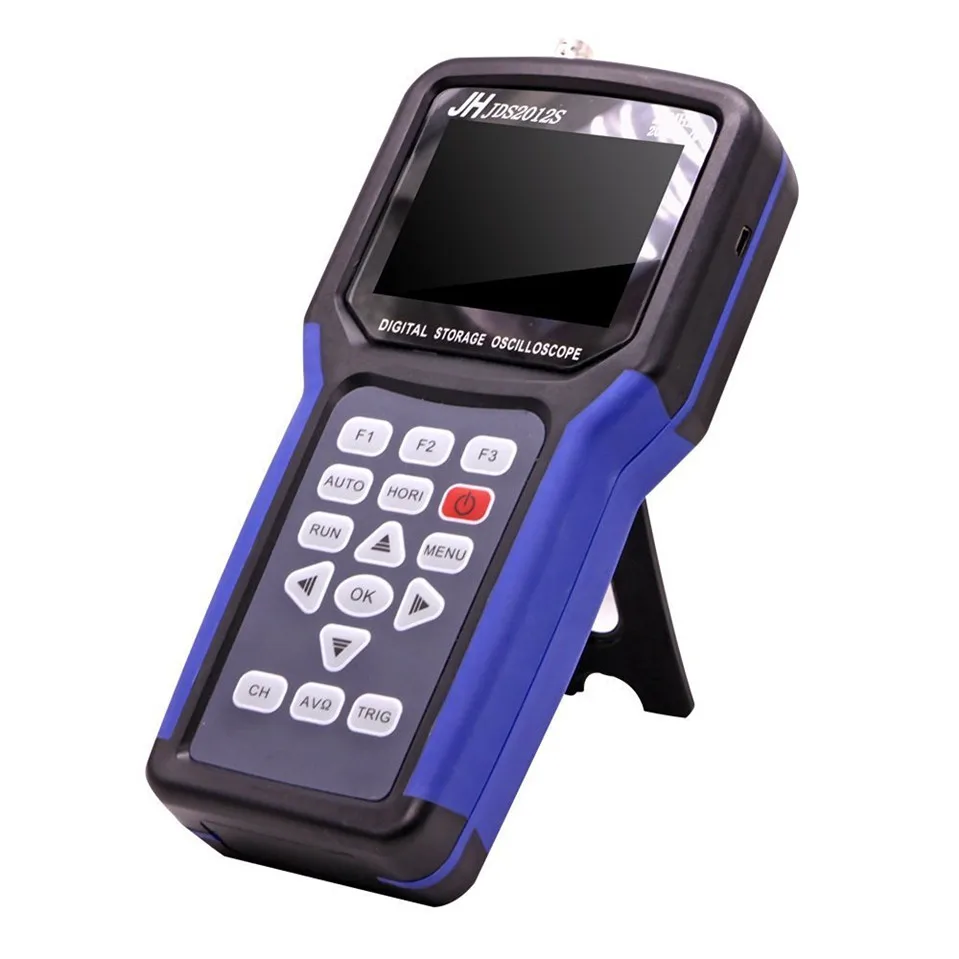 Jinhan JDS2012S портативный цифровой осциллограф и 6000 отсчетов цифровой мультиметр, 25 МГц 200MSa/s высокого качества