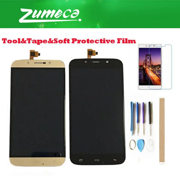 

Original Quality For Umi Rome wsc5521 Umi Rome X LCD Display Screen+Touch Screen Digitizer Assembly Black Gold Color With Kits