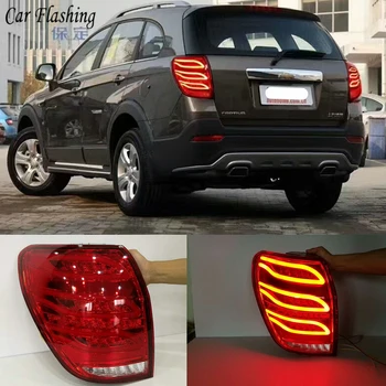 

For Chevrolet Captiva 2008-2016 Taillights LED DRL Running lights Fog lights angel eyes Rear parking turning cars Tail lights