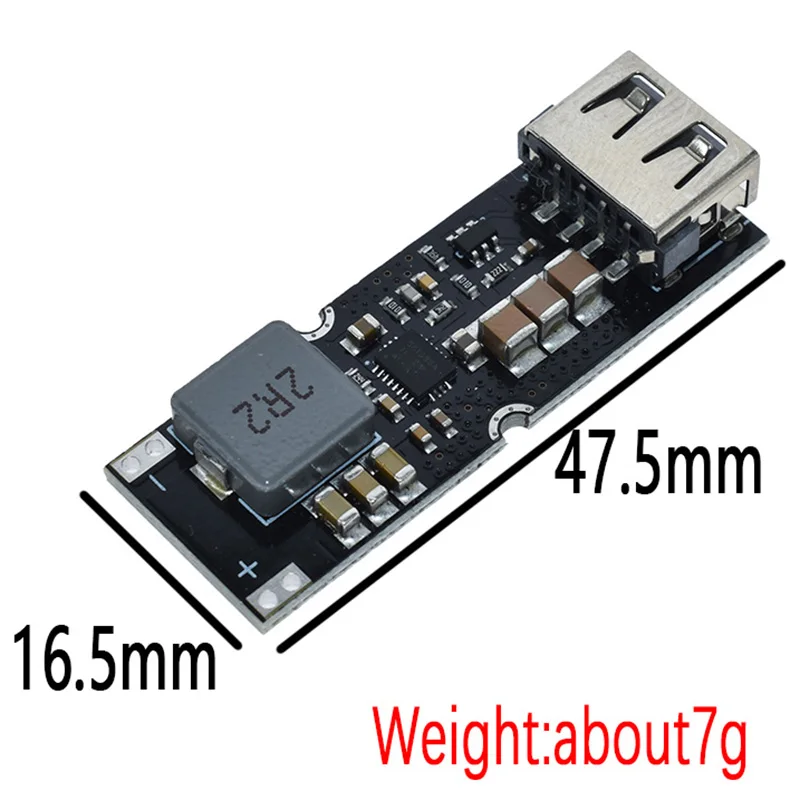 Single Cell Lithium Battery Boost Power Module Board 3.7V 4.2V Liter 5V 9V 12V Usb Mobile Phone Fast Charge Qc2.0 Qc3.0 Tps610#8