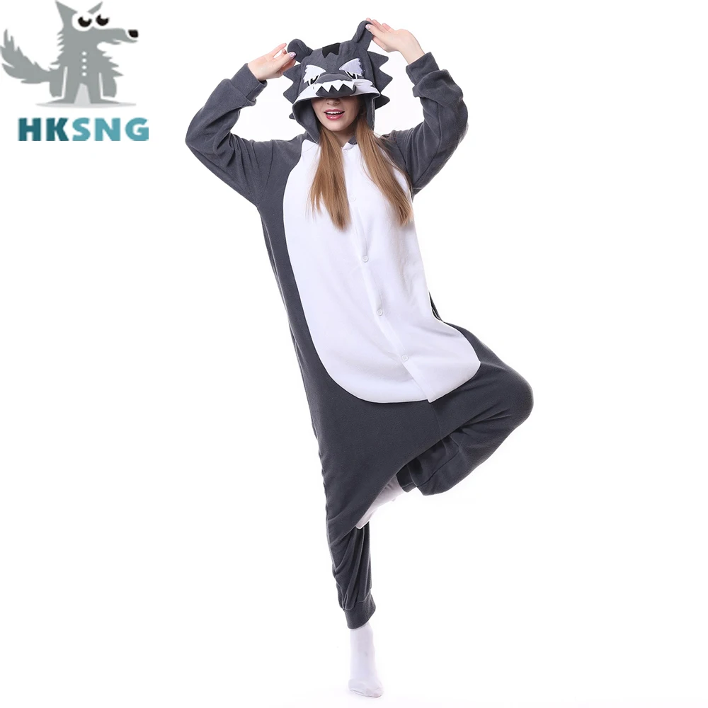 HKSNG Новые комбинезоны Кигуруми для взрослых с изображением животных из