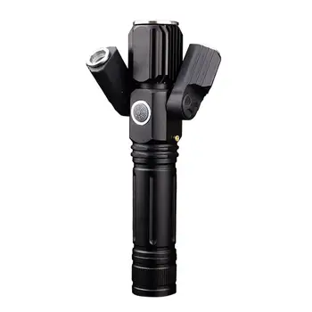 

Outdoor Cycling Waterproof Highlight LED Flashlight Electric Torch with 3 Heads