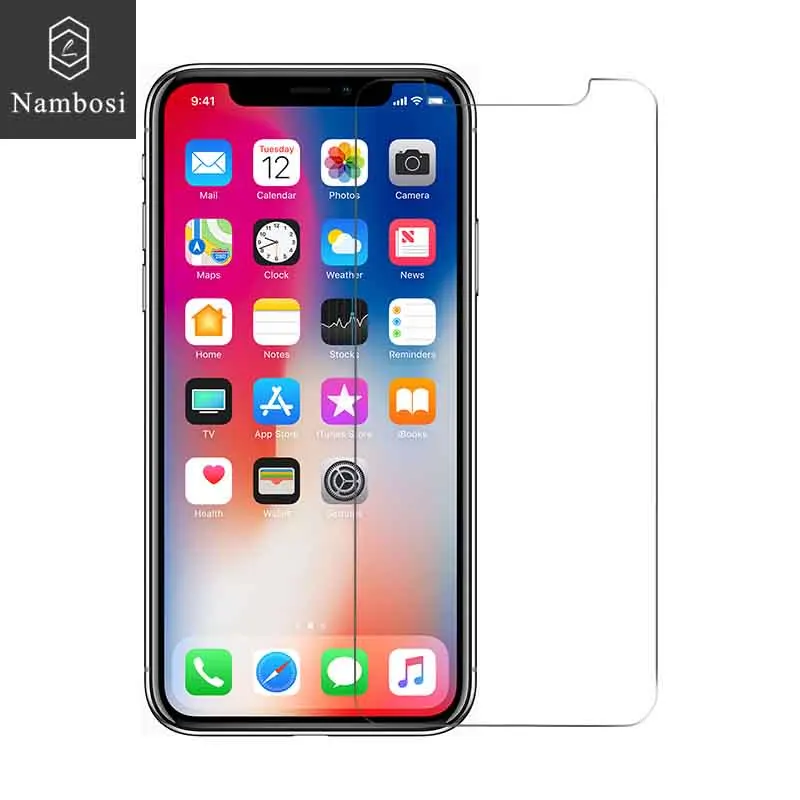 Nambosi 3 шт./лот Защита экрана для iPhone 11 x xr xs max закаленное стекло Pro pro Max защитная