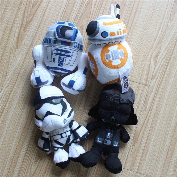1 штука 15 20 см Звездные войны BB 8 R2 D2 Дарт Вейдер имперский Штурмовик плюшевые