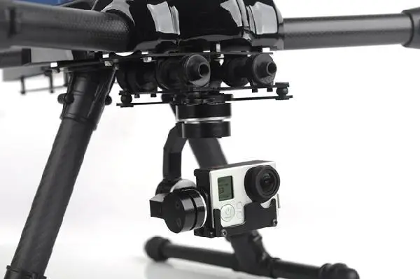 

X-CAM A10-3H 3 Axis Gopro Brushless Gimbal for Kongcopter FPV Photography