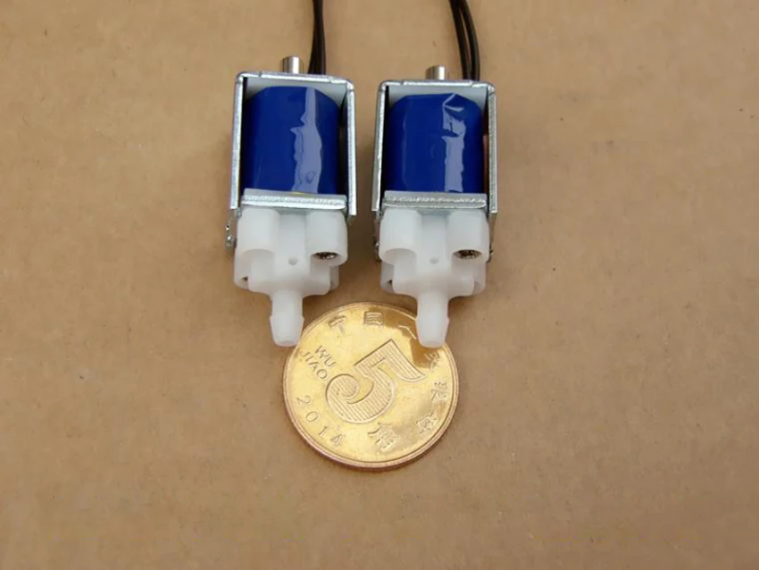 Микро-приборы для измерения кровяного давления Электромагнитный клапан 1-положение 2-полосная DC3-5V 0,18-0.3A 0-350mmhg вентиляционный клапан нормально открытый электромагнитный клапан