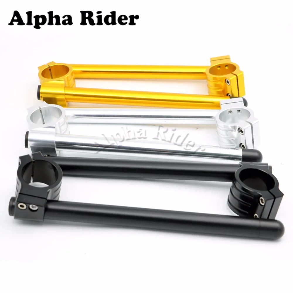 

7/8" 22MM Handlebar Grips Universal 37MM Clip on Clipon Handle Bars for KAWASAKI Ninja 300 2013 2014 Ninja EX500 1994-2009