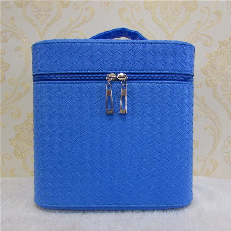 Woven Pattern PU Leather Cosmetic Bags And Cases Makeup Organizer Make Up Case Cosmetic Box Beauty Vanity Case Makeup Buy 1 Get2 Woven Pattern PU Leather Cosmetic Bags And Cases Makeup Organizer Make Up Case Cosmetic Box Beauty Vanity Case Makeup Buy 1 Get2