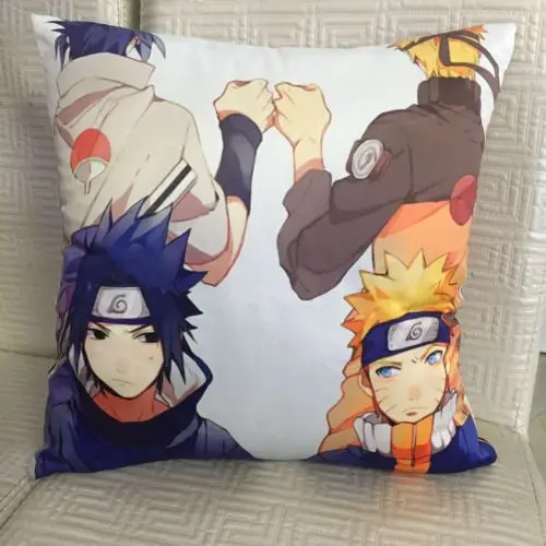 

Suef Anime manga Naruto Sasuke Anime two sided Pillow Cushion Case Cover 003