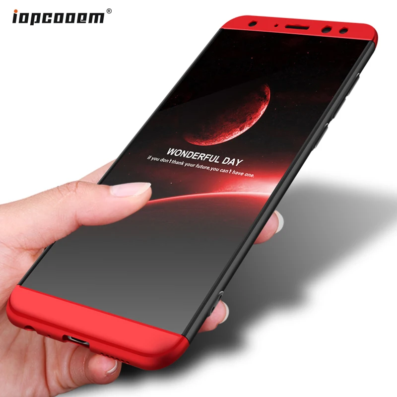 

Phone Case For Huawei Nova 2i Back Cover 3 in 1 Plastic Armor Phone Bags Cases For Huawei Mate 10 Lite Nova2i Coque