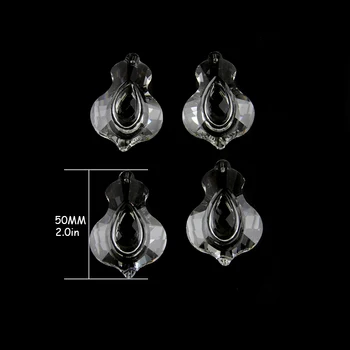 

10pcs/Lot 50MM Crystal Bead Strand Pendant, One Hole ,Crystal Chandelier Parts And Pendant, Crystal Prism Trimming .