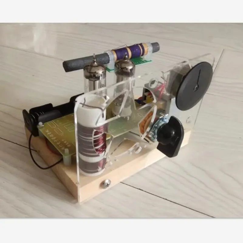 DC electronic tube Medium/Short wave dual purpose radio two band electronic tube radio Suite diy kit