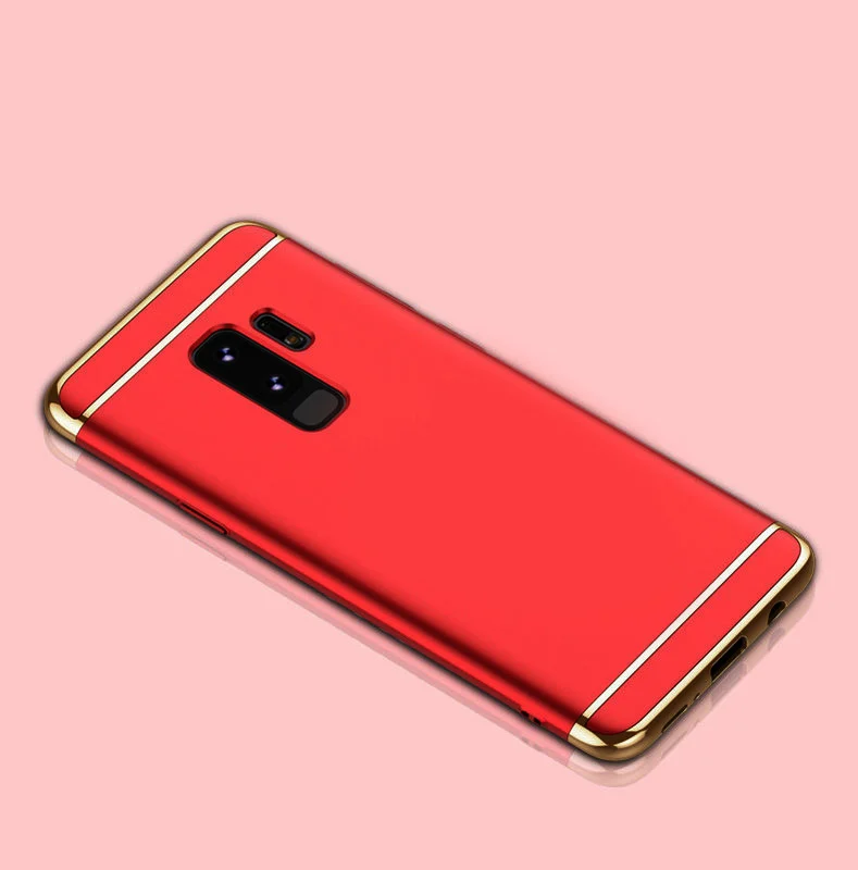Чехол для Samsung Galaxy S9 жесткий защитный чехол 3 в 1 Plus роскошный s9 + чехол|for samsung
