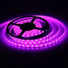 led strip light smd5050 pink 300led 5m 60led/m waterproof ip65 DC12V led flexible light led tape