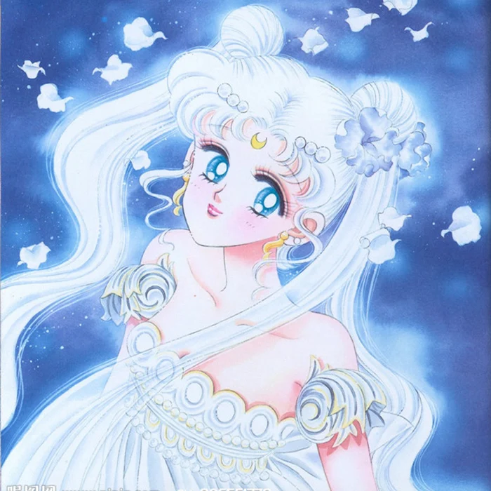 Термостойкие серебряные парики для косплея из аниме Sailor Moon длина 39 см 100 Tsukino Usagi +
