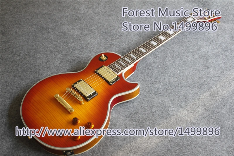 

Hot Sale One Piece Neck And Body Suneye LP Custom Electric Guitars China OEM Mahogany Body In Stock