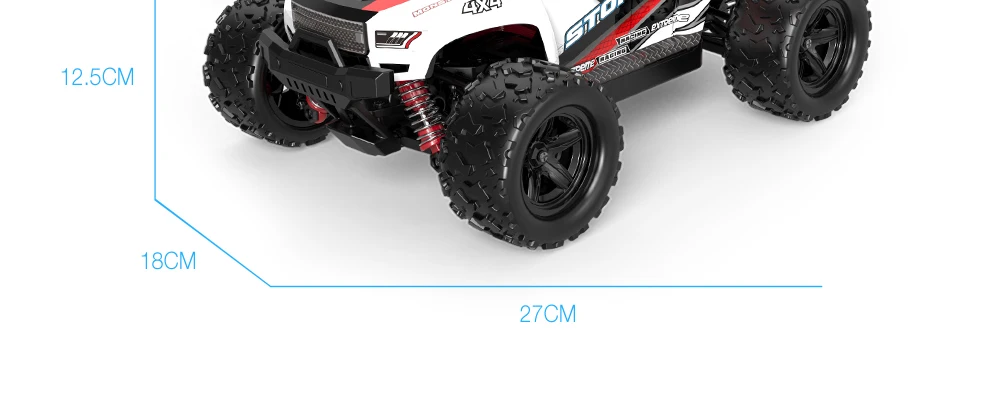 MJD R301 36 км/ч 55 км/ч 1/18 2,4G 4WD Big Foot RC Скорость автомобиль высокой гоночный скоростной автомобиль внедорожник игрушки VS a959-b a959 a979-1-b