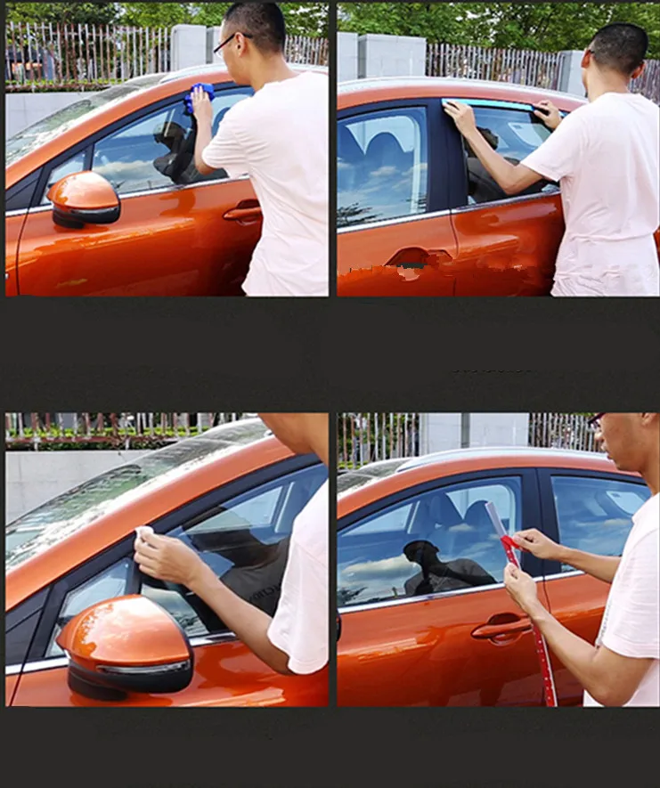 Stainless Steel Full Window Trim Decoration Strips For BMW X1 Stainless Steel Window Molding Sill Trim Decoration  Auto Trim Car Styling (10)