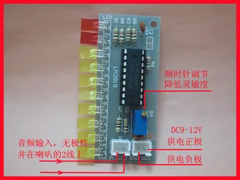 Beste Gratis Verzending! 1 Pc LM3915 Fun 10 Segment Audio Indicator Kit Elektronische Productie Onderdelen
