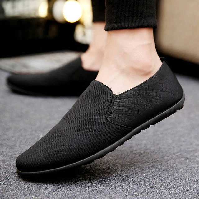 cáscara traicionar Metáfora Alpargatas planas para hombre, zapatos informales sin cordones, mocasines  baratos, moda de verano, M564|Zapatos informales de hombre| - AliExpress