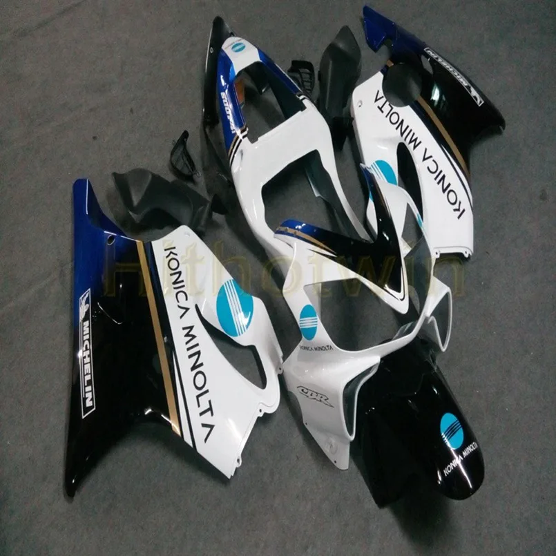 Мотоцикл капот для Honda 2001 2002 2003 CBR600F4i Обтекатель+ винты+ литья под давлением белый M2