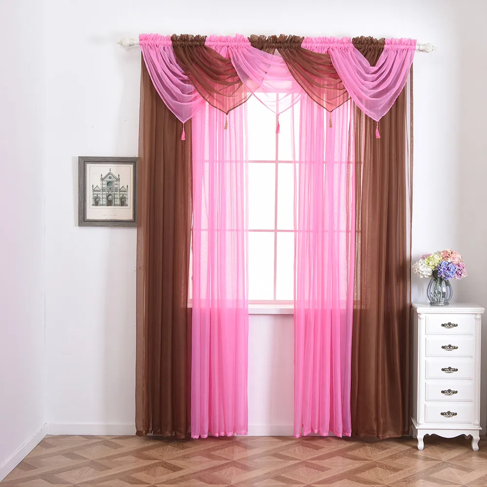 1 PCS Valance European Royal Luxury Valance Curtains for Living Room Window Curtains for Bedroom Valance Curtains for Kitchen#4