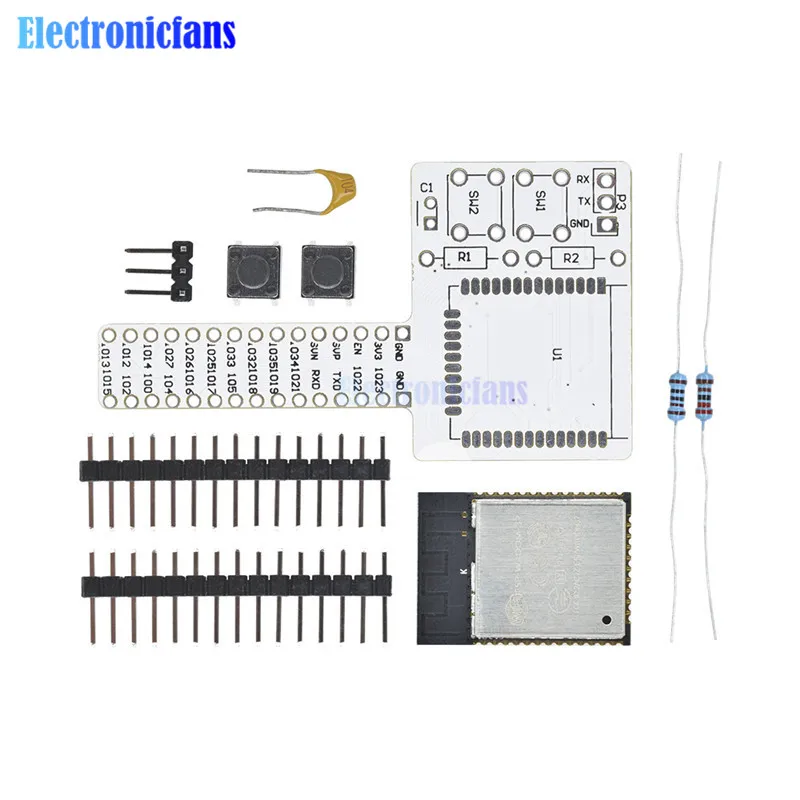 1 комплект ESP32 ESP-WROOM-32 ESP-32 Rev1 wifi Беспроводная Bluetooth макетная плата комплект макетная плата Wi-Fi модуль для Arduino DIY Kit