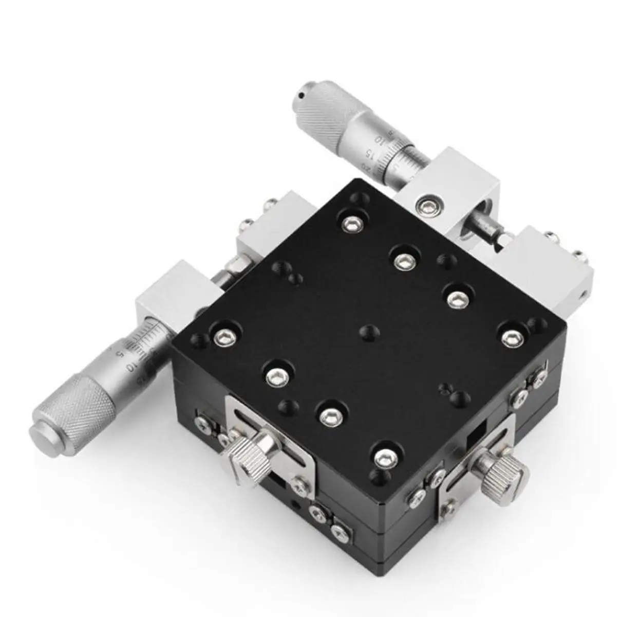 

XY 2axis 40X40mm Left Adjustable Precision Linear Stage Cross-roller Bearing For Automation Printing Photology Equipment