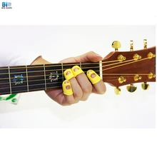 Bio Safe 5 шт. гитарные палочки для большого пальца протектор защитный наконечник Струны для укулеле нажатие упражнения палец рукав