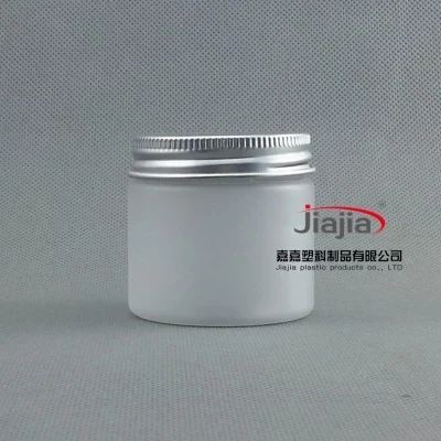 

50 g clear frosted PET Jar,50ml Plastic Cosmetic Packaging Butter Jar,50g clear Frosted PET Bottle with Silver Aluminum Lid