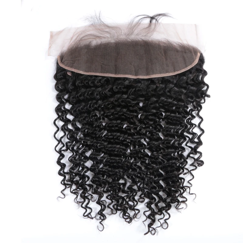 Ali Queen Hair Products Deep Wave Remy Brazilian Hair Natural Color 8\