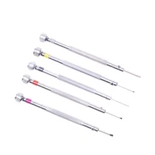 5 шт. Набор прецизионных мини-отверток с прорезными крестовыми насадками для часов, очков, отверток, инструменты для ремонта 0,8-1,6 мм