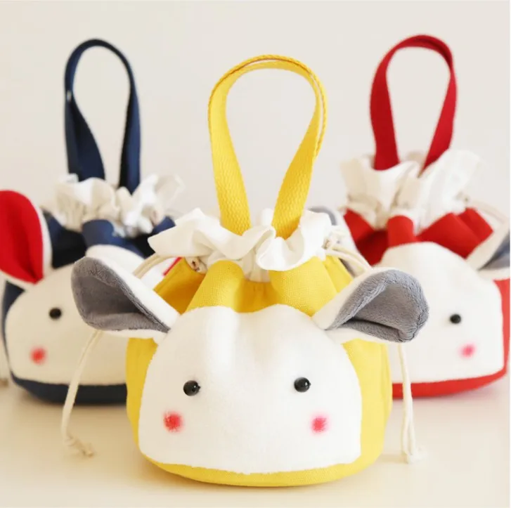 

16X16CM Adjustable Jewelry Packing Drawstring Velvet bag Drawable Canvas Velvet Pouch Christmas Wedding Gift Jewelry Bag Yellow